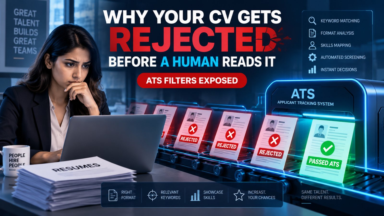 Why your CV gets rejected before a human reads it